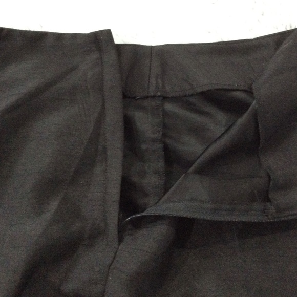 Worthington Petite *BLACK* Slacks with Side Zip Closure - Picture 4 of 8